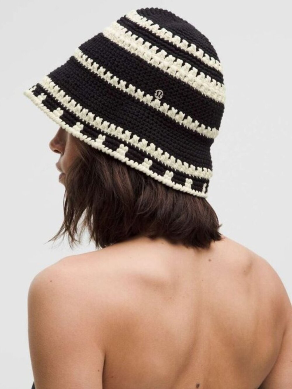 Lululemon Cotton Crochet Bucket Hat - new with tags